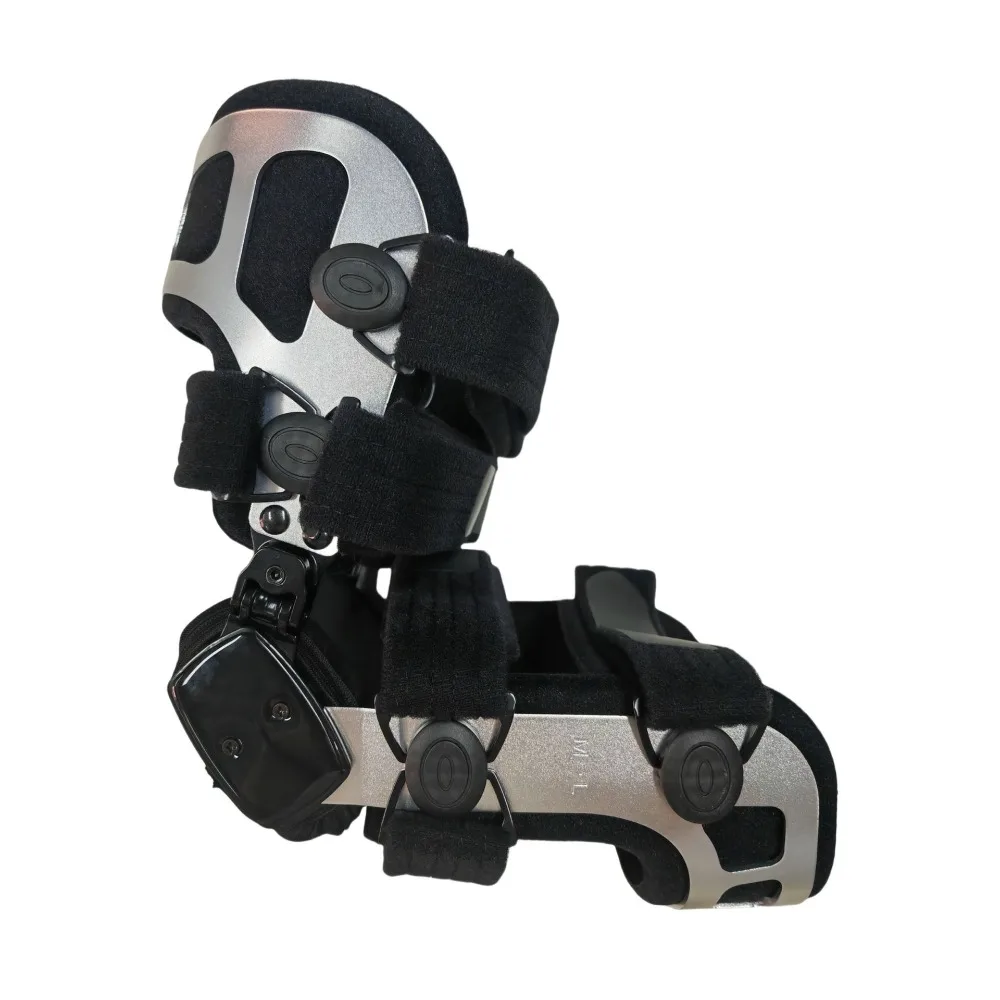 Bilateral OA Knee Brace with Adjustable Angle Hinged Knee Support for Daily Life Activities Knee Pressure Relief