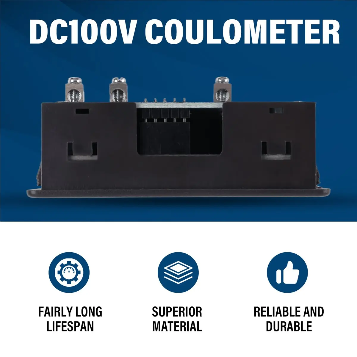 【DT56】H56CS DC100V Coulometer Battery Capacity Tester 20A LCD Backlight Display Digital Ammeter Voltmeter Meter Monitor