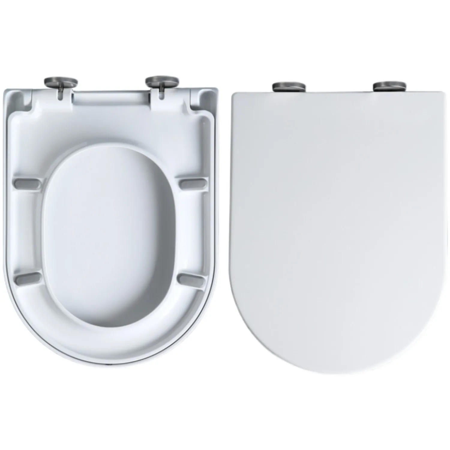 

Kartell Series Compatible with Laufen Soft Close Toilet Seat Cover Wall Hung Floor Standing Slow Drop Durable Accessories