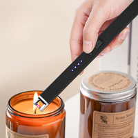 Electric Arc Ignition Windproof Pulse Flameless Plasma Ignition Candle Lighters USB Rechargeable Lighter Kitchen Outdoor BBQ