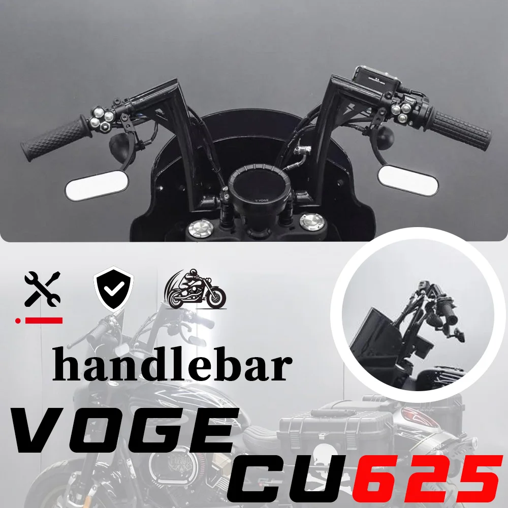 High-comfort handlebar tapered steering handle modification for VOGE CU625 CU 625 cu 625 cu625