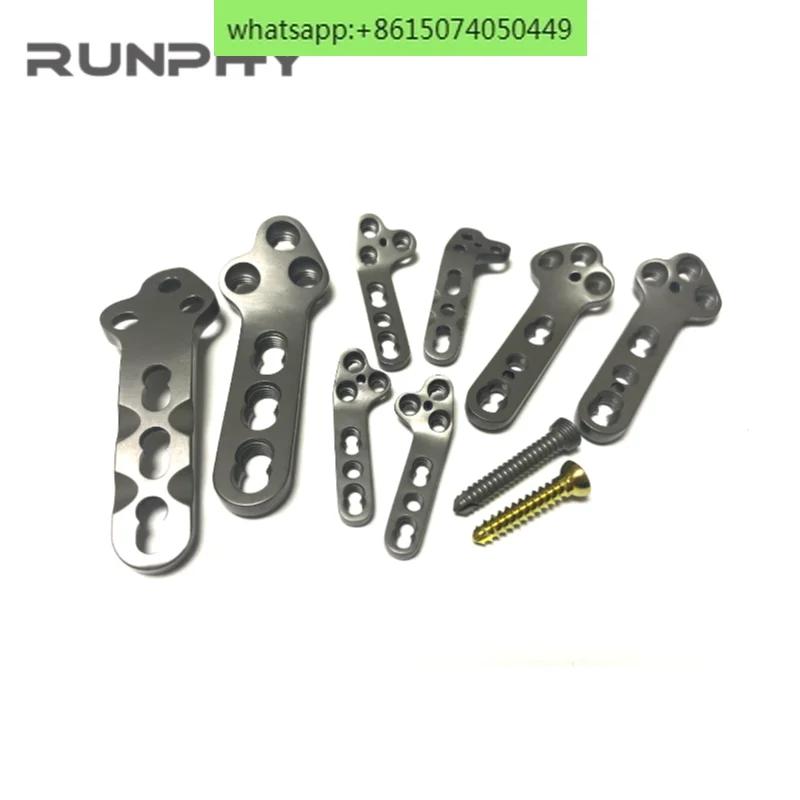 TPLO Tibial Platform Orthodontic Platform Instrument Pure Titanium Alloy Pet Orthopedic Locking Bone Plate Steel Plate Arc