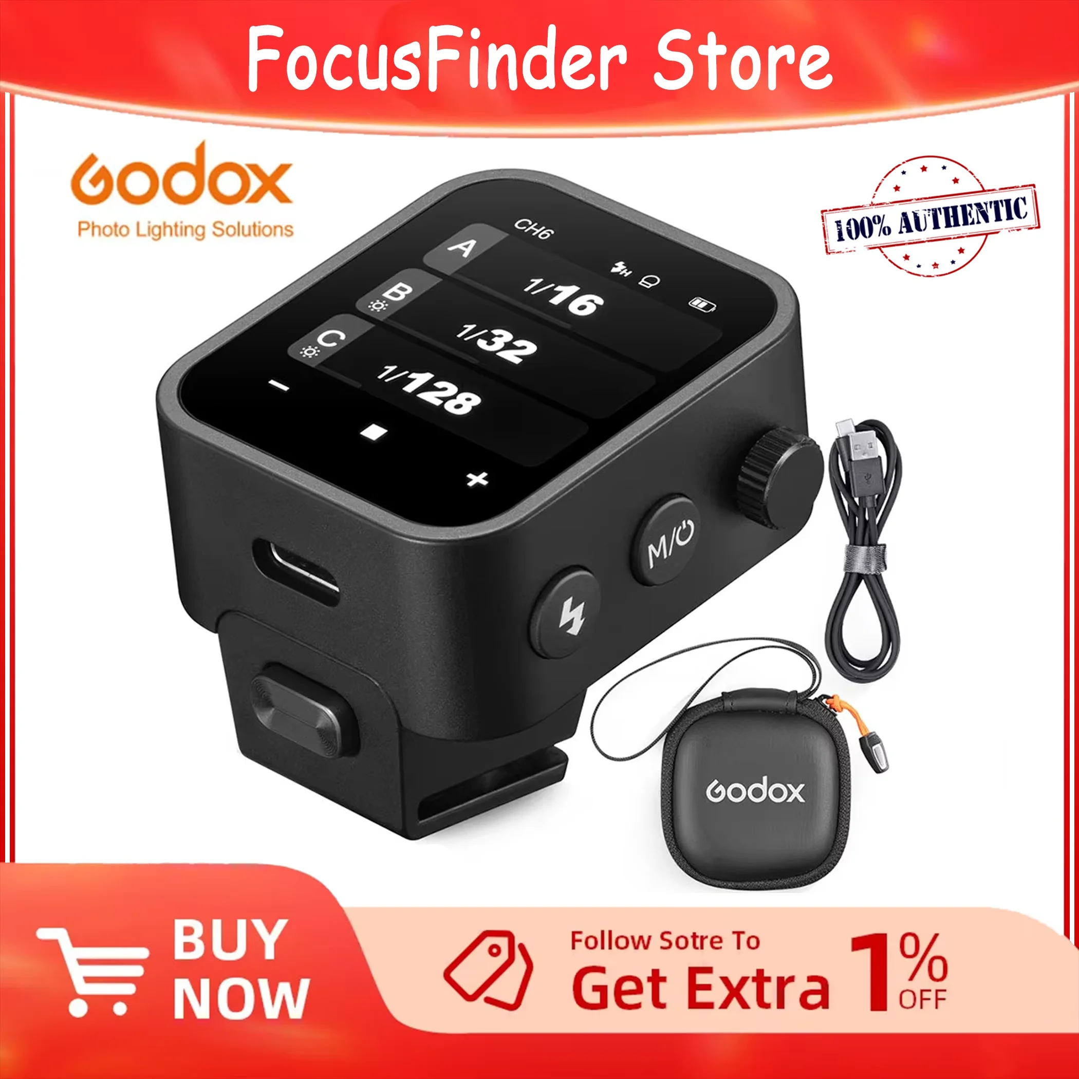 

Godox X3 X3-C X3-S X3-N X3-F X3-O Триггер вспышки 2,4G Беспроводной TTL-передатчик HSS с OLED-сенсорным экраном для Canon Sony Nikon и т. д.