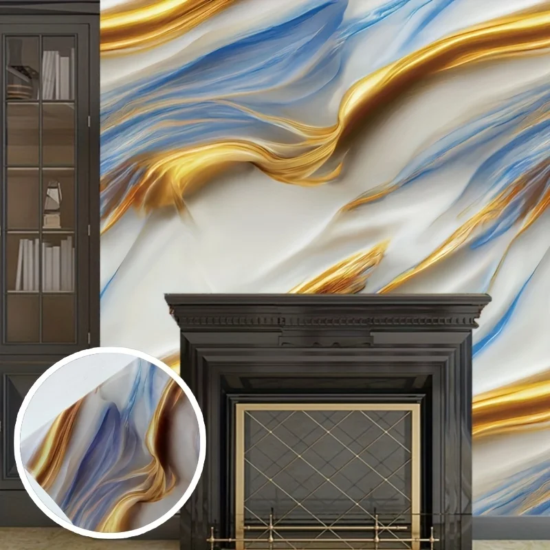 Self-adhesive Removable Vinyl Wall Paper Living Room Kitchen Furniture Home Countertops Vinyl Peel-and-Stick Decorative Stickers