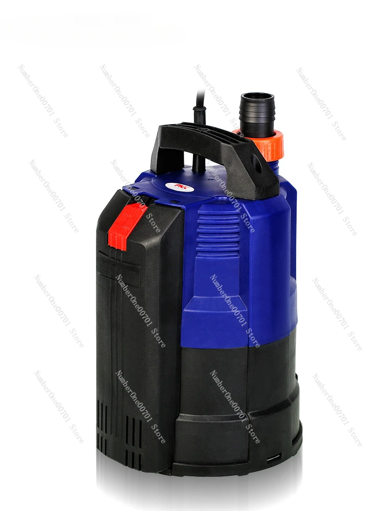 Submersible Pump 220V Low Water Level Sewage Cleaning Automatic Household Small Low Suction Pumping Basement Drainage