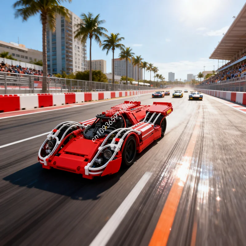 

1895pcs MOC Porscheed No Technical Model Building Blocks Toys Construction Assemble Creative Christmas Gifts Idea Brick Birthday