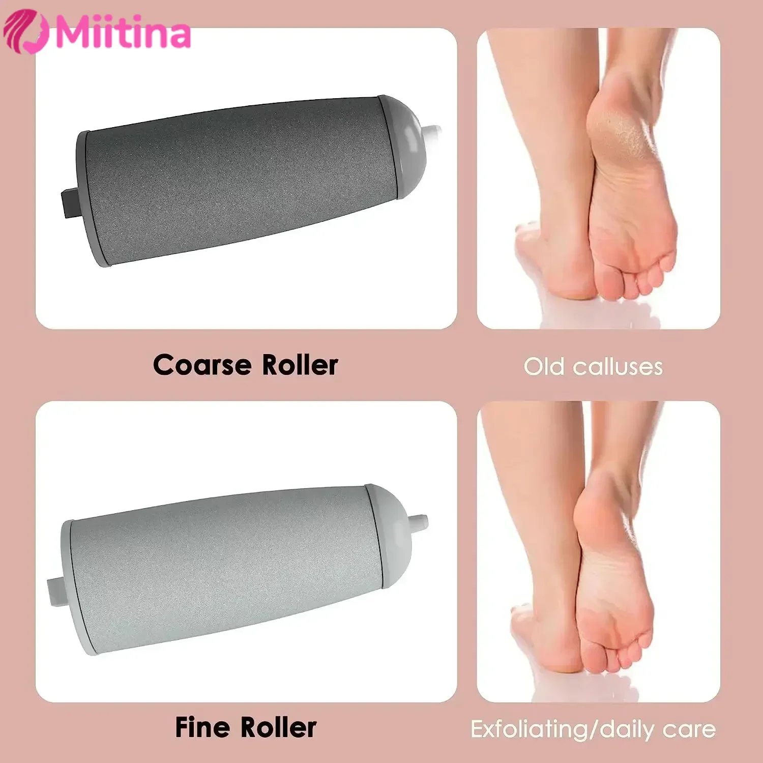 Electric Grinding Pedicure Tools Foot Sandpaper File for Heels Professional Foot Care Tool Dead Hard Skin Callus Remover Tool