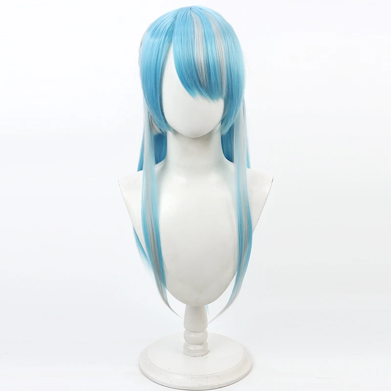 Virtual YouTube Vtuber Kuraha Kurumu Cosplay Wig Halloween Carnival Party Props Synthetic Hair Heat Resistant Fiber + Wig Cap