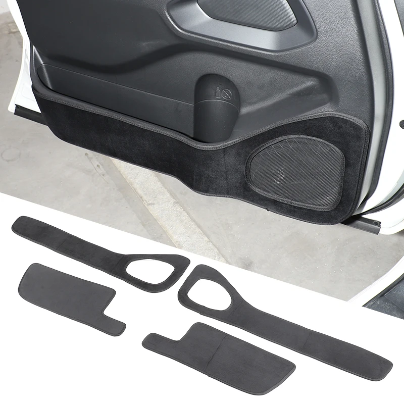 

For 2022+ Nissan Frontier door anti-dirty mats, anti-kick plates, interior door protectors, car interior accessories