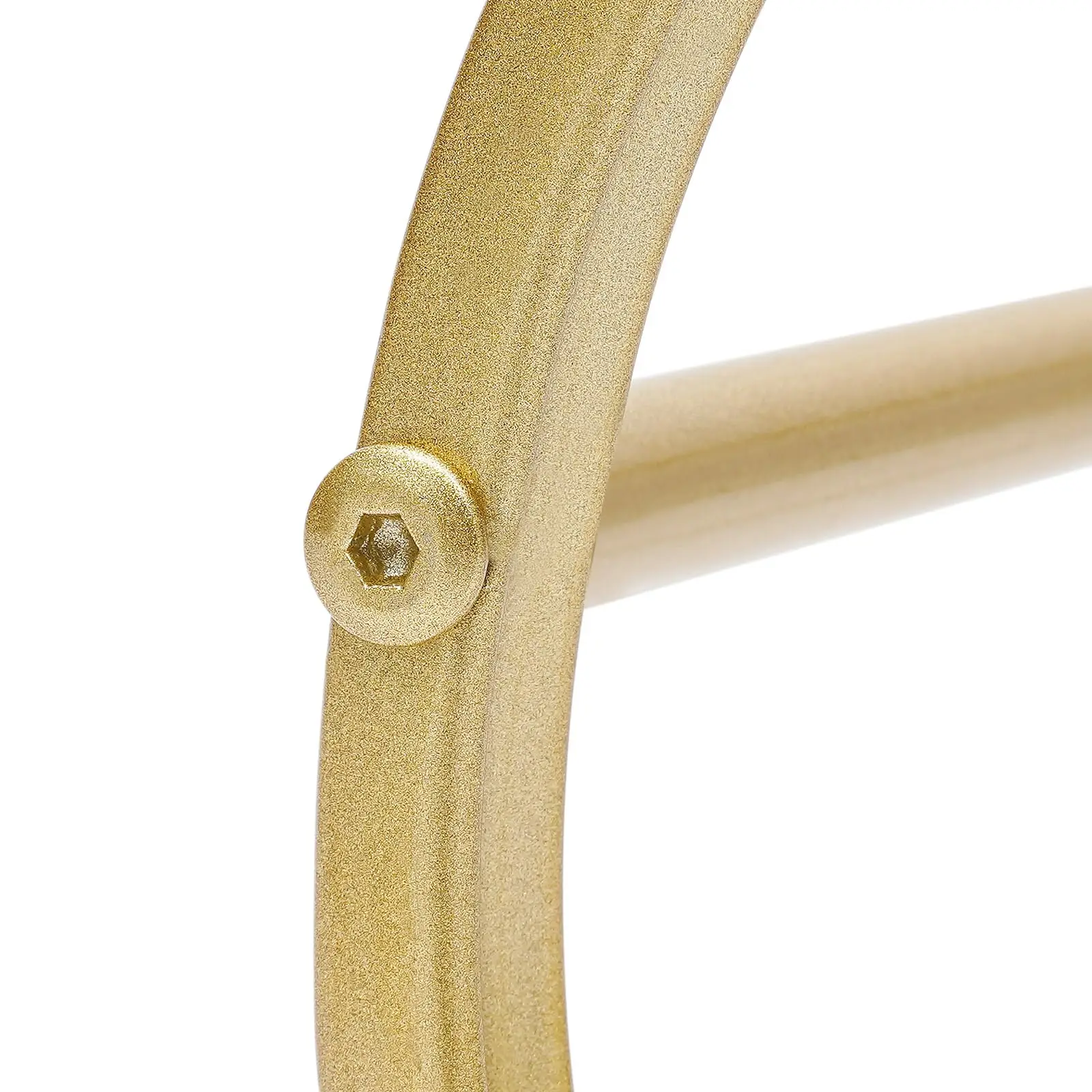 حامل زهور حديد ذهبي حامل زهور معدني مزهريات عمودية طويلة لحفلات الاستقبال والولائم والذكرى السنوية وزهرة الزفاف #4