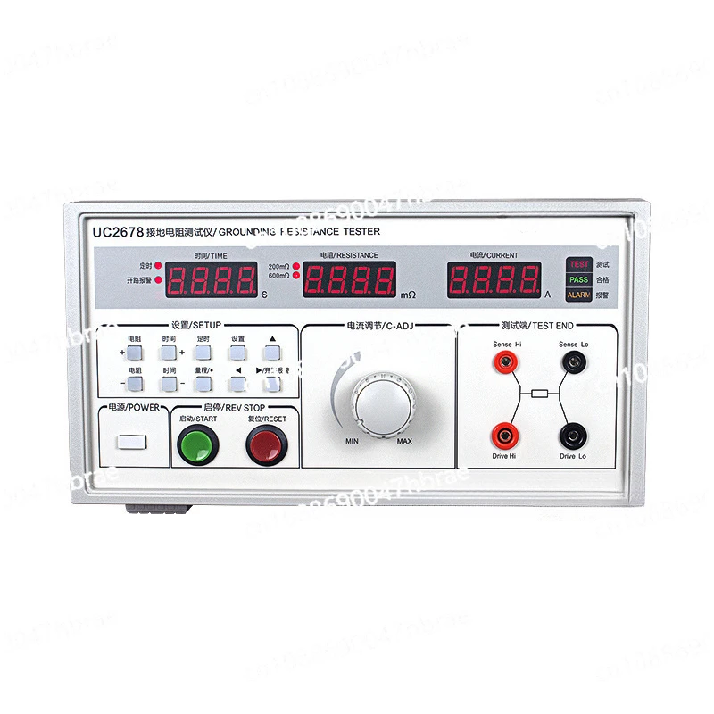 

Тестер сопротивления заземления 32A/50A Настольный цифровой высокоточный тестер проводимости
