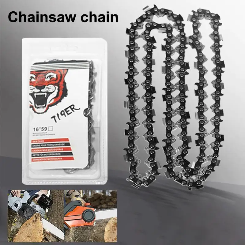12/16/18/20/22/24 Inch Saw Chainsaw Chain Wear-resistant Chainsaw Blade High Hardness Drive Right Angle Chainsaw