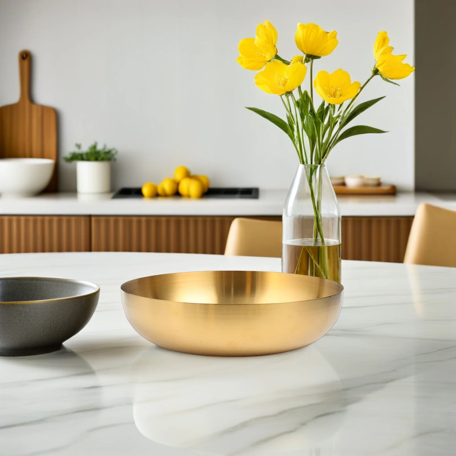 Stainless Steel Ramen 20Oz Large Serving Bowl For Salad Fruit Soup Kitchen Accessories Food Bowl Home Supplies