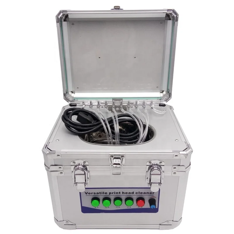 

Ultrasonic Cleaning Machine 8pipes Solvent Printer Ultra-sonic Head Cleaner for Ep Son Dx4 Dx5 Dx6 Dx7 Printhead Bh Unity