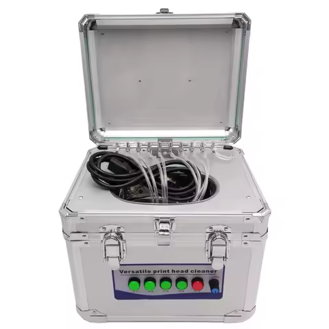 Ultrasonic Cleaning Machine 8pipes Solvent Printer Ultra-sonic Head Cleaner for Ep Son Dx4 Dx5 Dx6 Dx7 Printhead Bh Unity