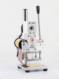 Hot Foil Stamping Bronzing Manual Mesin Embossing Menekan Printer dengan Posisi Slider Pemegang untuk Kertas Kulit PVC 12 mesin foil penjualan terbaik - №