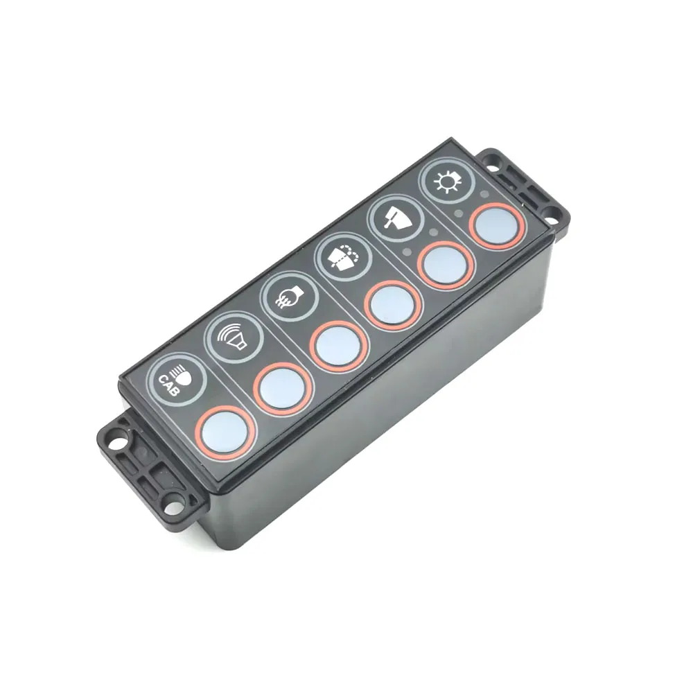 Headlight Control Switch Panel For Hyundai Excavator R140LC9 R145CR9 R160LC9 R180LC9 R210LC9 R210NLC9  OE:21Q6-30601  21Q630601