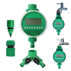 Automatic LCD Display Water Timer Garden Irrigation Control Device Intelligence Valve Controller Electronic Watering Clocker