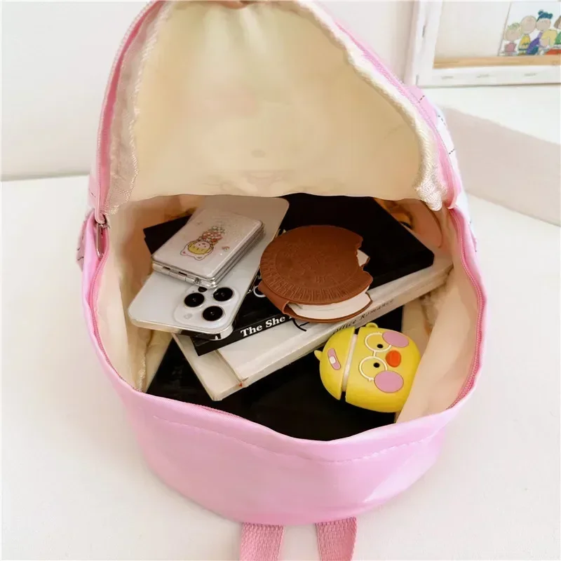 Sanrio Full Range Melody Cute Cartoon Backpack Children Lightweight Large Capacity Fashionable Schoolbag Travel Bag Kindergarten