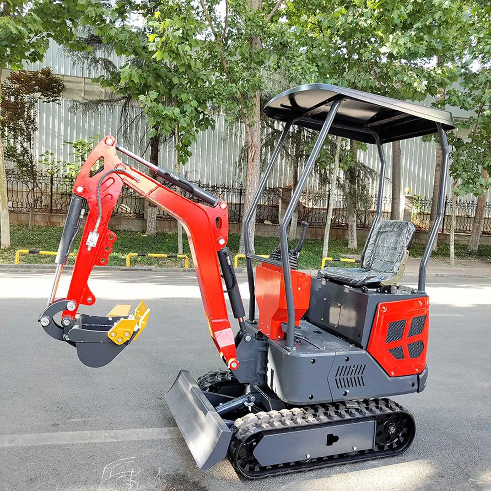 Customized Excavator Manufacturer Cheap Sale Crawler Small Excavator Bagger Digger 1ton 1.2ton 1.5ton Mini Excavator