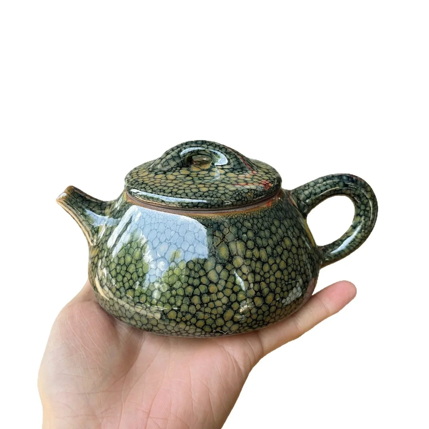 Multicolor Tea Maker Luxury Teapot Unique Gift Set New Green Partridge Stone Ladle Kettle Jianzhan Teacup Teapot Jianzhan Kettle