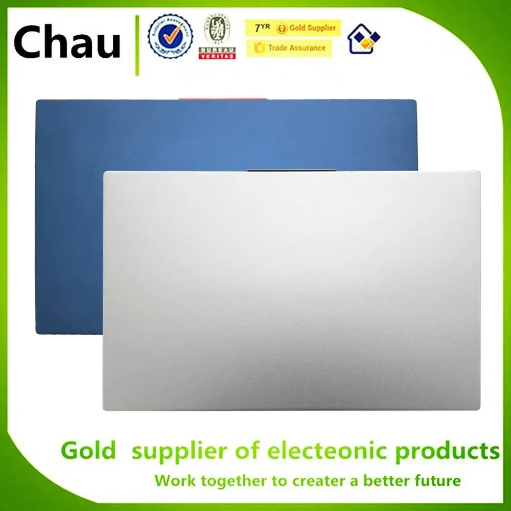 

Chau VivoBook S15 S5504VA K5504VA Задняя крышка ЖК-дисплея Верхний чехол OLED Синий Серебристый 47XJMLCJN80