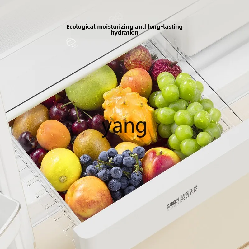 Cx cream wind double open four doors first-class retro art zero inlay air cooling frost-free