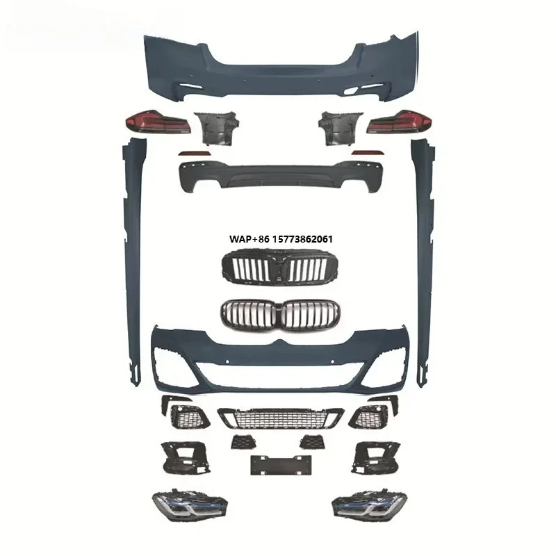 

Комплект обвесов для BMW 5 серии G30/G38: решетка радиатора, бампер (модели 2018-2020 гг., обновленные)