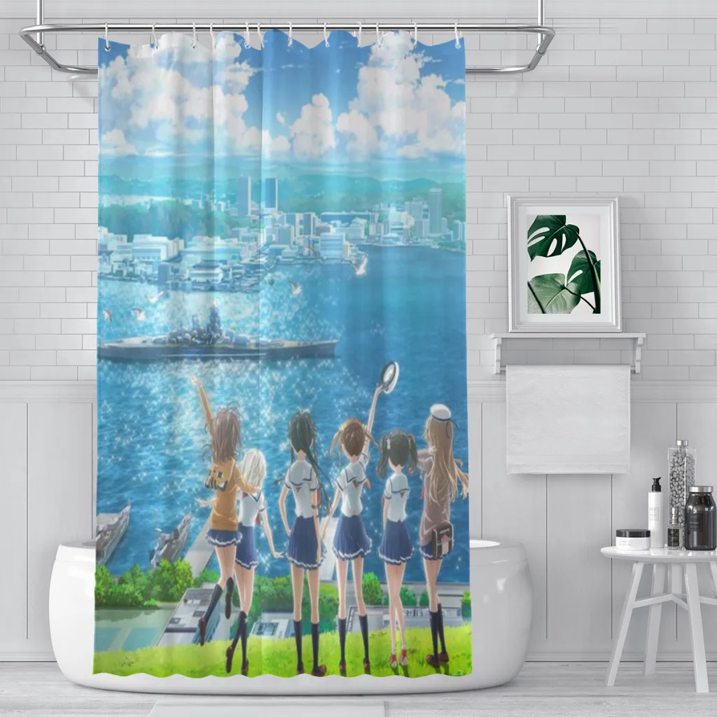 

Is the order a rabbit Shower Curtain for Bathroom Aesthetic Room Decoration