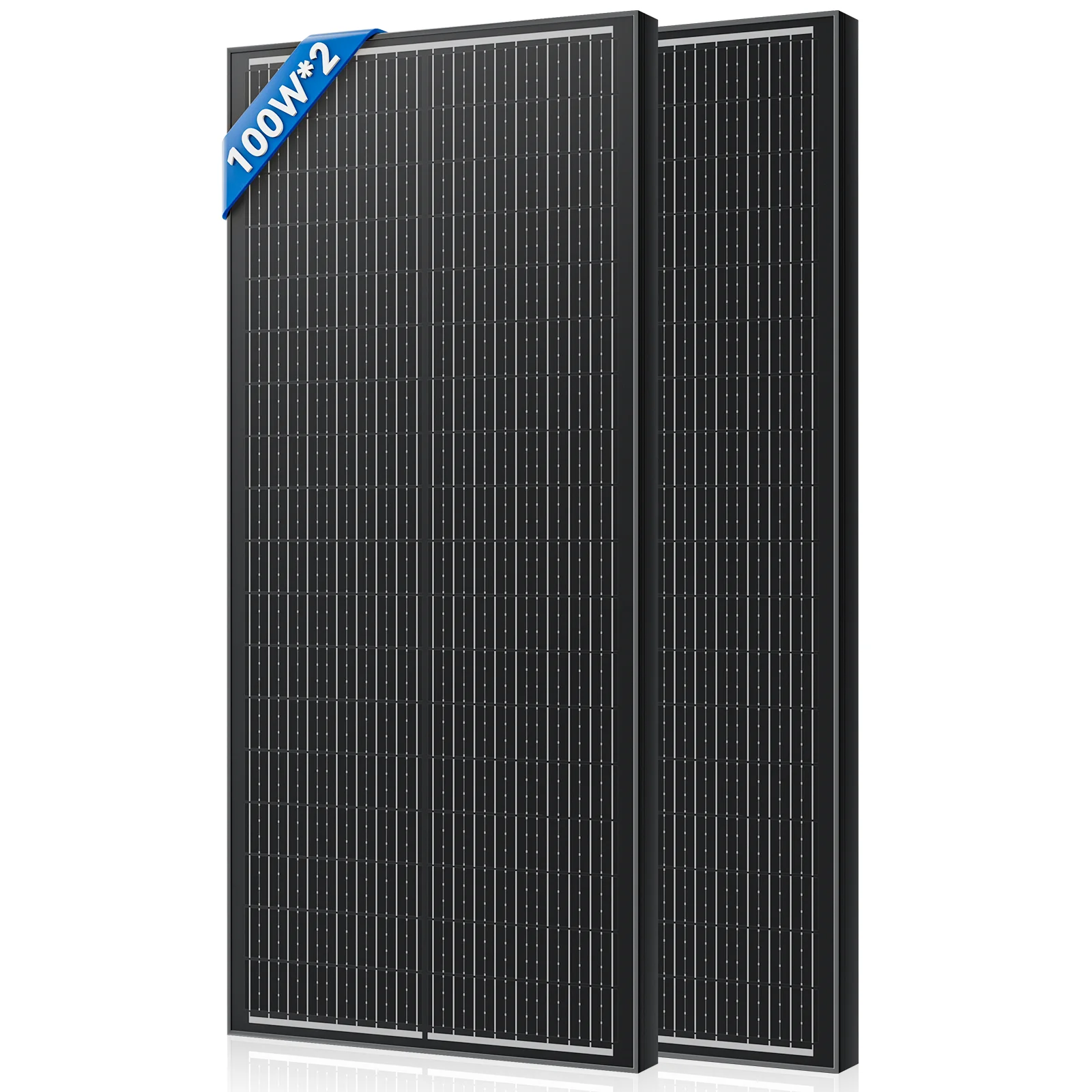 Rvpozwer 12.8V 400W/200W/100W 18BB Stijve Zonnepaneel Monokristallijn Silicium N-Type Zonnecellen Waterdicht Camping/Thuis/RV