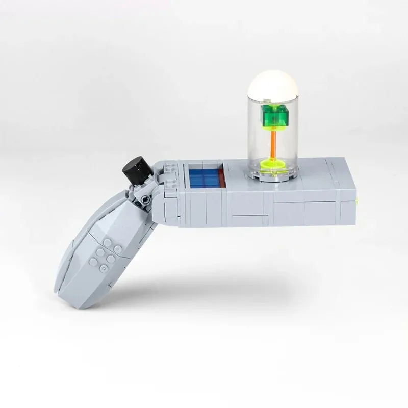 Science Fiction Animatie Technisch Model Creatieve MOC Portal Gun Bouwstenen Set DIY Kid Speelgoed Assemblage Ornamenten Gift