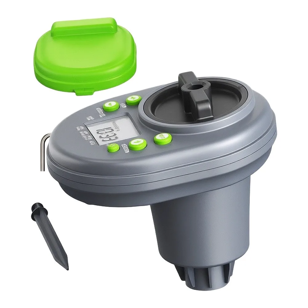 Watering Timer Controller with Rain Sensor Input for Garden Irrigation For Automation and Water Efficiency Optimization