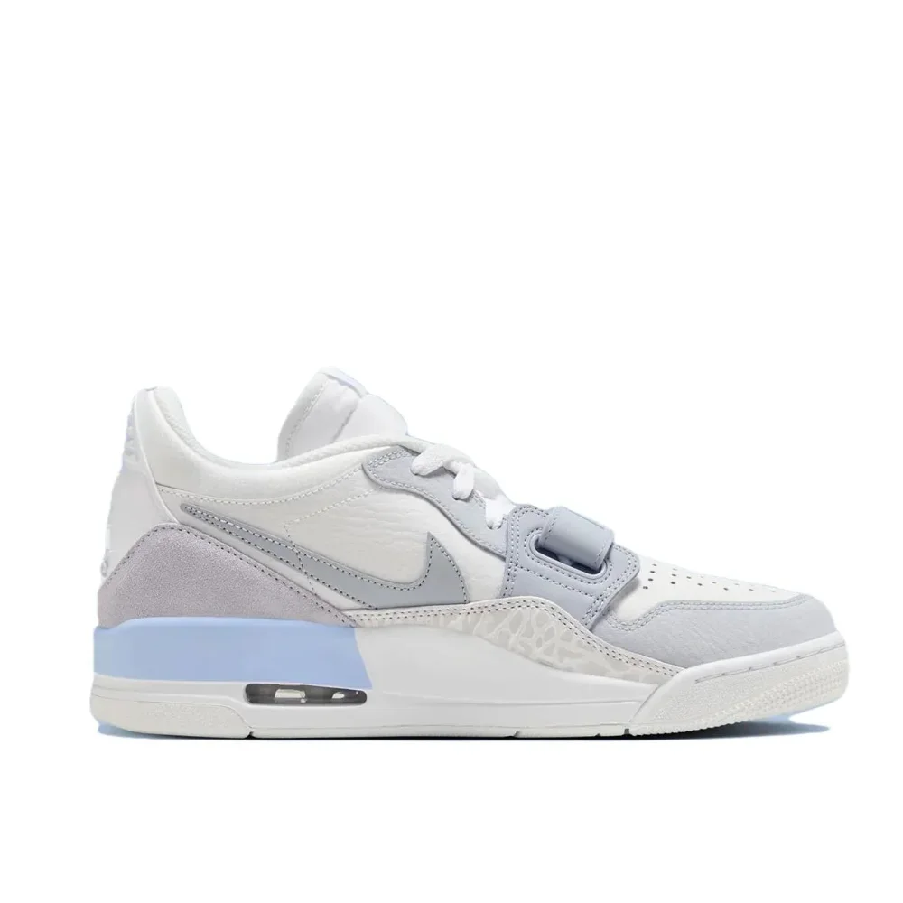 Nike AIR JORDAN LEGACY 312 low Man sneakers autumn Lightweight Cushioning Basketball Shoes Casual and comfortable light blue