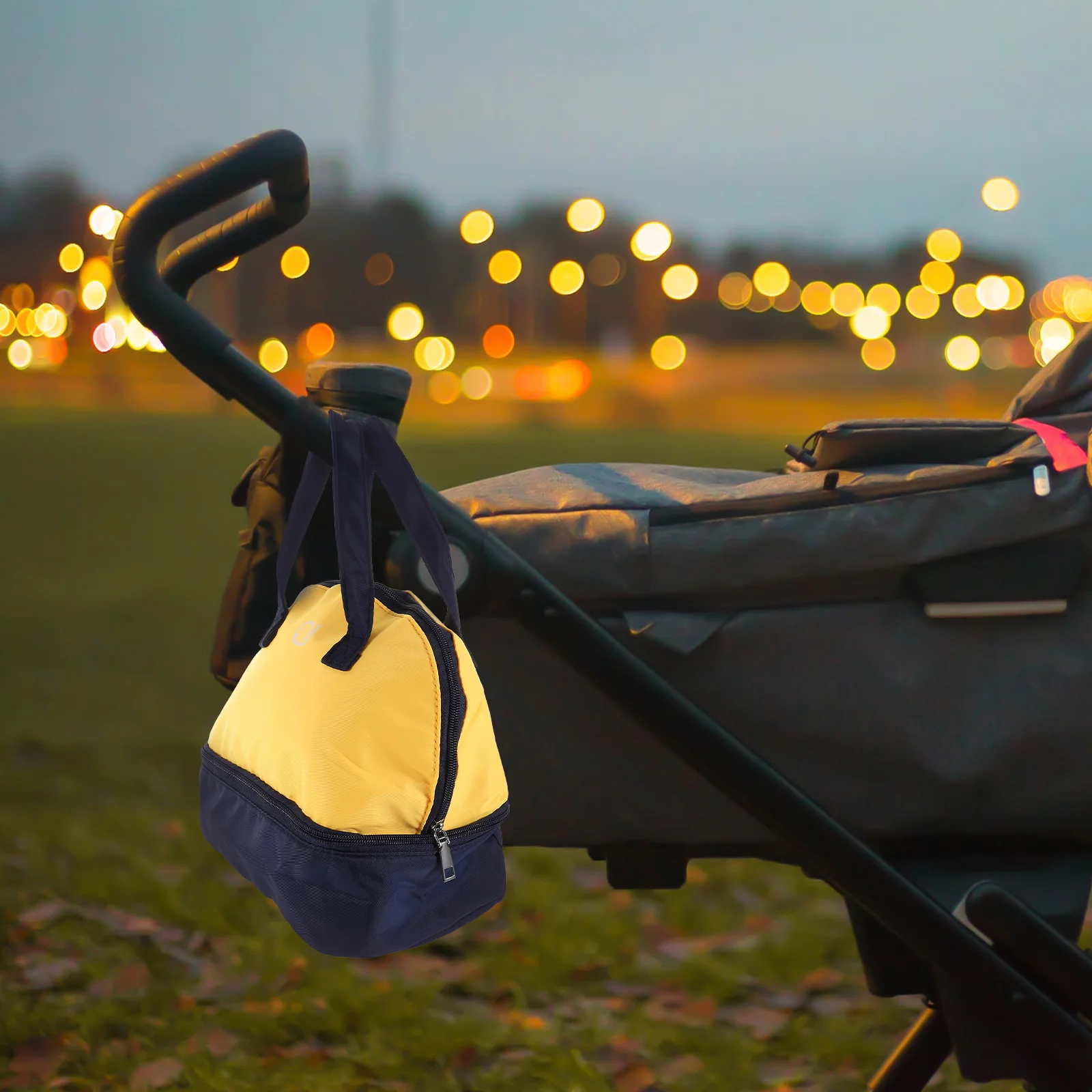 

Insulated Breast Milk Cooler Bag Double Layer Storage Warm Fresh Lunch Box For Women Men