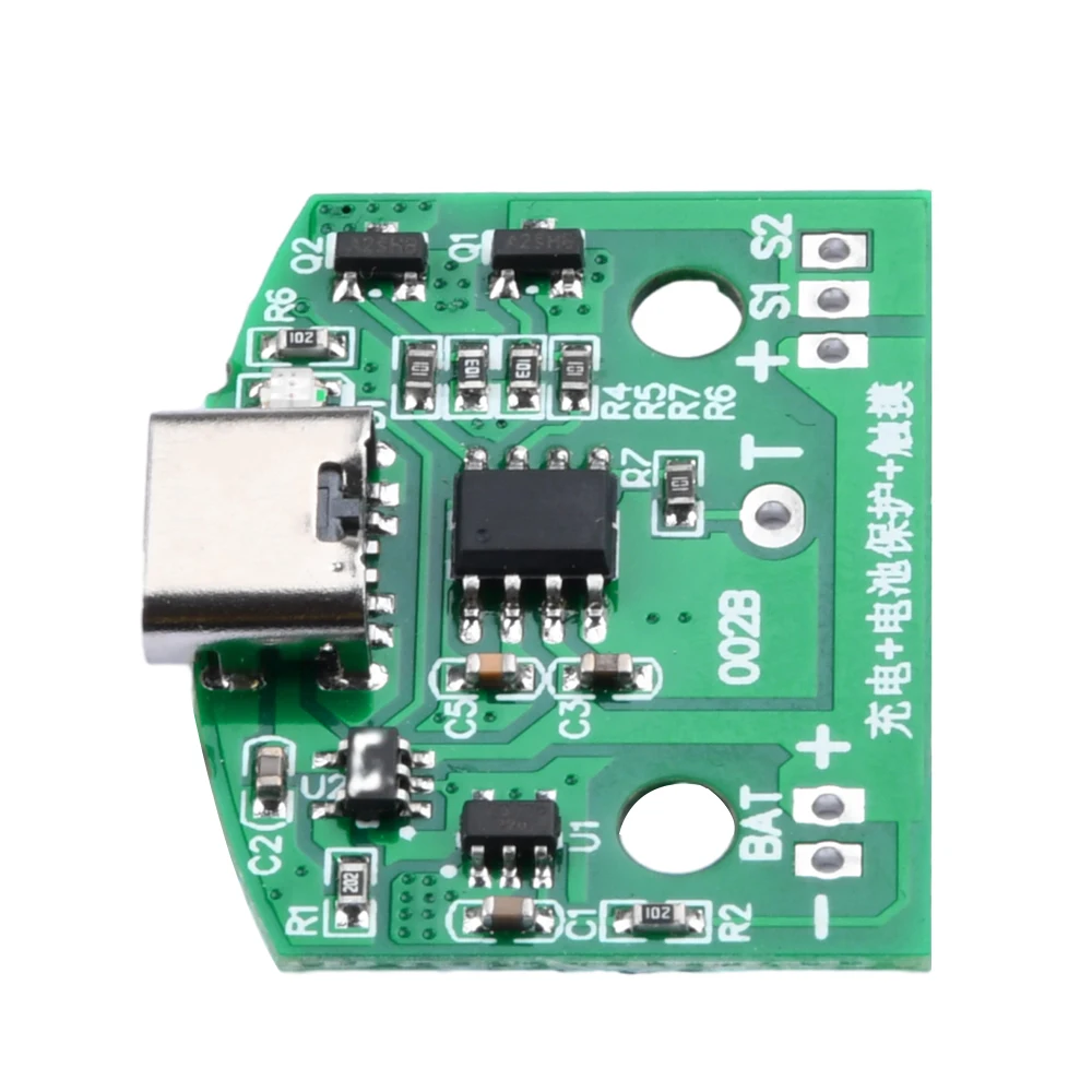 TYPE-C Table Lamp Circuit Board USB Charging Three-Gear Stepless Dimming LED Touch Night Lamp Control Module