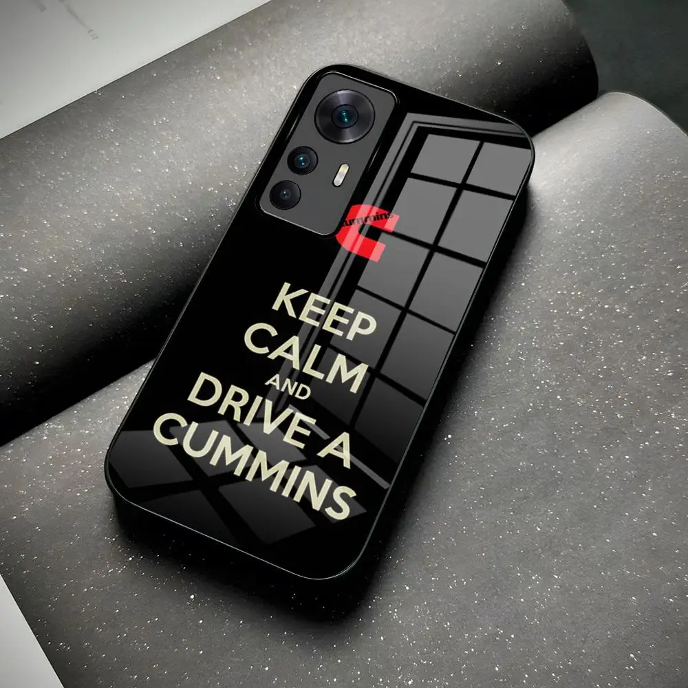 Gas Fueled Engine Cummins Phone Case For Redmi 8 10 Poco x3Pro 9 x3Nfc 12 9T x3 9A Note10 Pro Note12 11 x5 Pro Note8 Plus 11 s