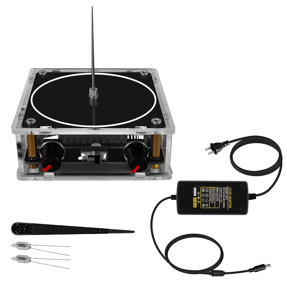 Music Tesla Coil Bluetooth/AUX Dual Mode Music Box Artificial Lightning Touchable Audio Input Bluetooth Science Experiments ﻿ image 5