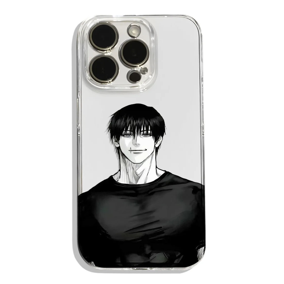 انمي ياباني ظالم Fushiguro Toji Geto Suguru واضح لينة حماية آيفون 16 15 14 13 12 11 14 برو ماكس غطاء #6