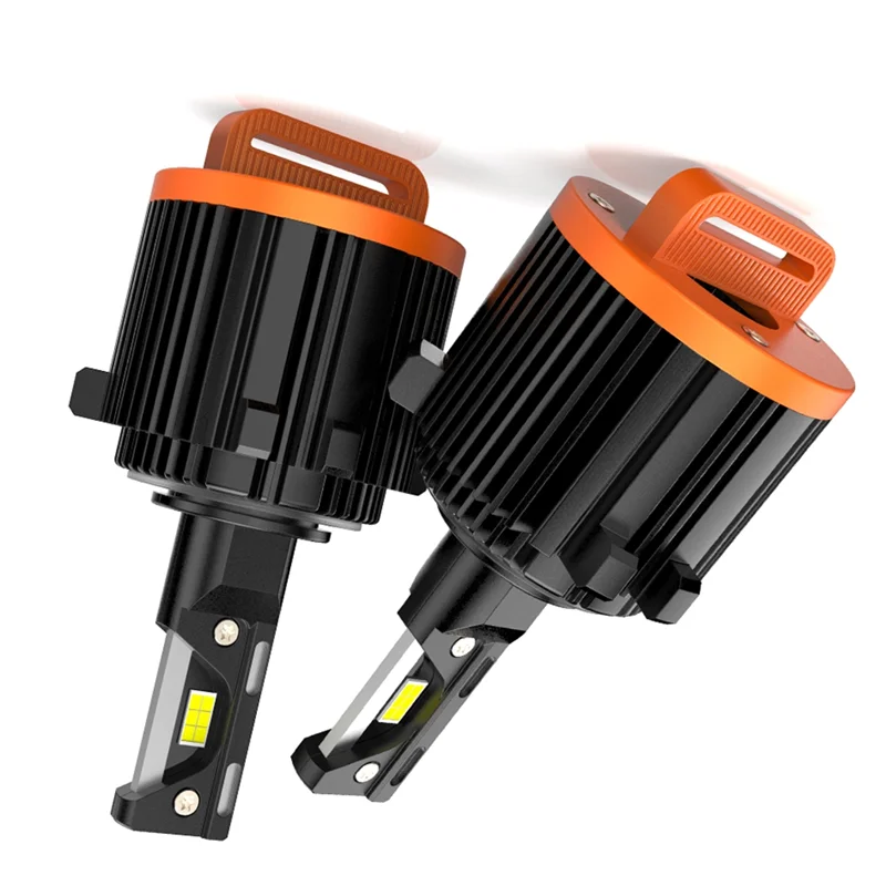 جديد وصول 6000LM H7 LED المصباح لمبة اللاسلكية 50 واط كشافات السيارات ديود مصابيح H7 توربو Led 12 فولت 6000 كيلو لشركة فولكس فاجن GT7 جولف 7