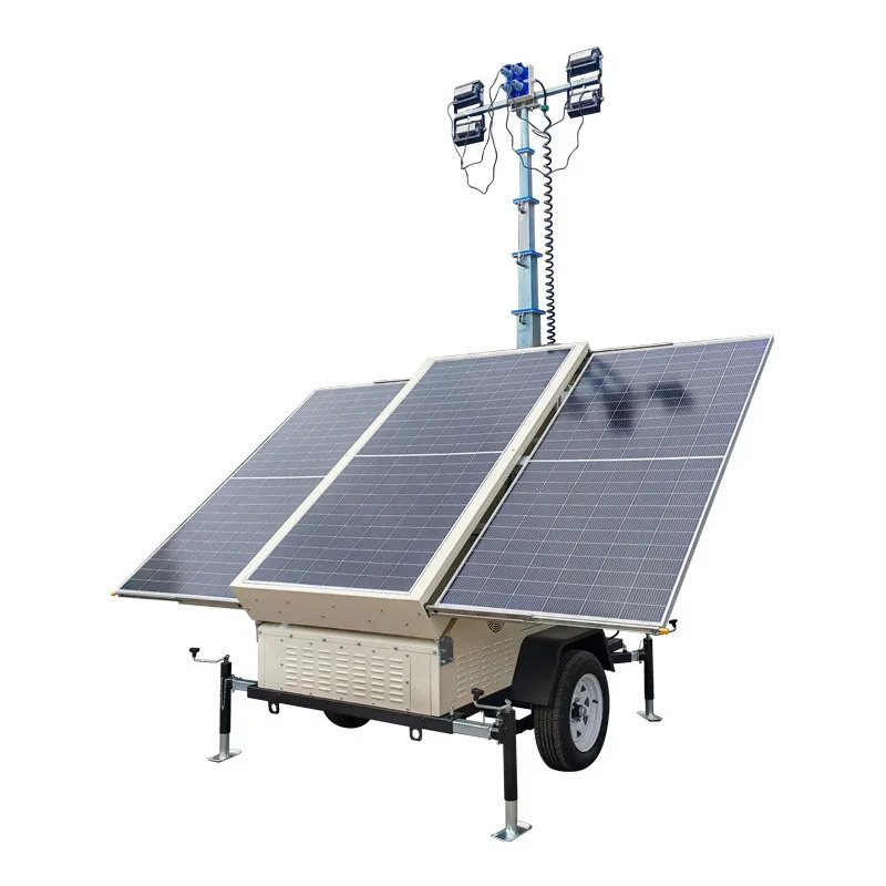 Outdoor solar charging pile project, large-scale photovoltaic shaped lighting vehicle park square