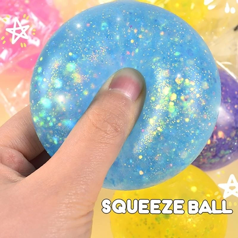 Q0KB Đồ chơi giải nén bóng bàn tay Q0KB để giải nén TPR Ball Soft Toy Toot