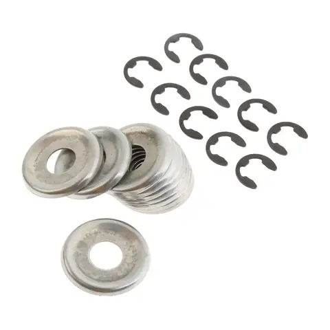 10pcs Washer and 10pcs E-Clip for STIHL 017 018 019 021 023 025 MS170 MS180 MS250 Chainsaw Replace 9460 624 0801 / 0000 958 1022