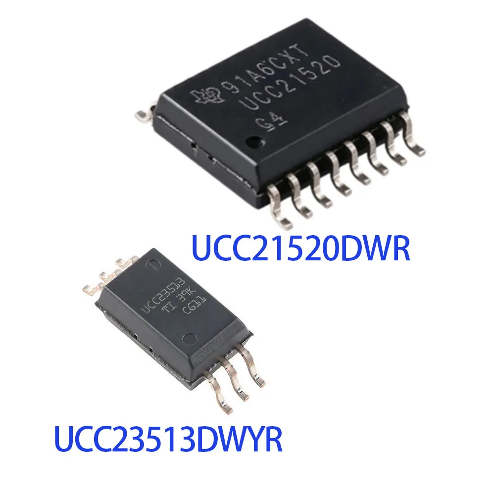 5PCS UCC21520DWR UCC23513DWYR UCC21520 UCC23513 SOP14 IC Chip