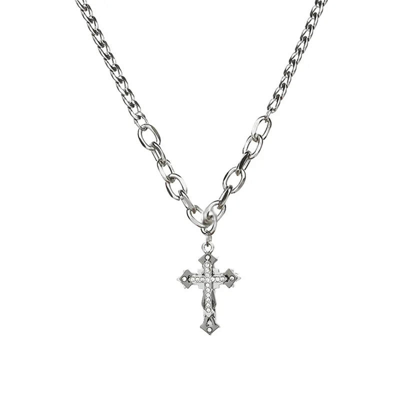 

Cross Necklace For Men And Women 2024 Chain Sweater Chain Accessories Wedding Classic Party Jewelry Gift