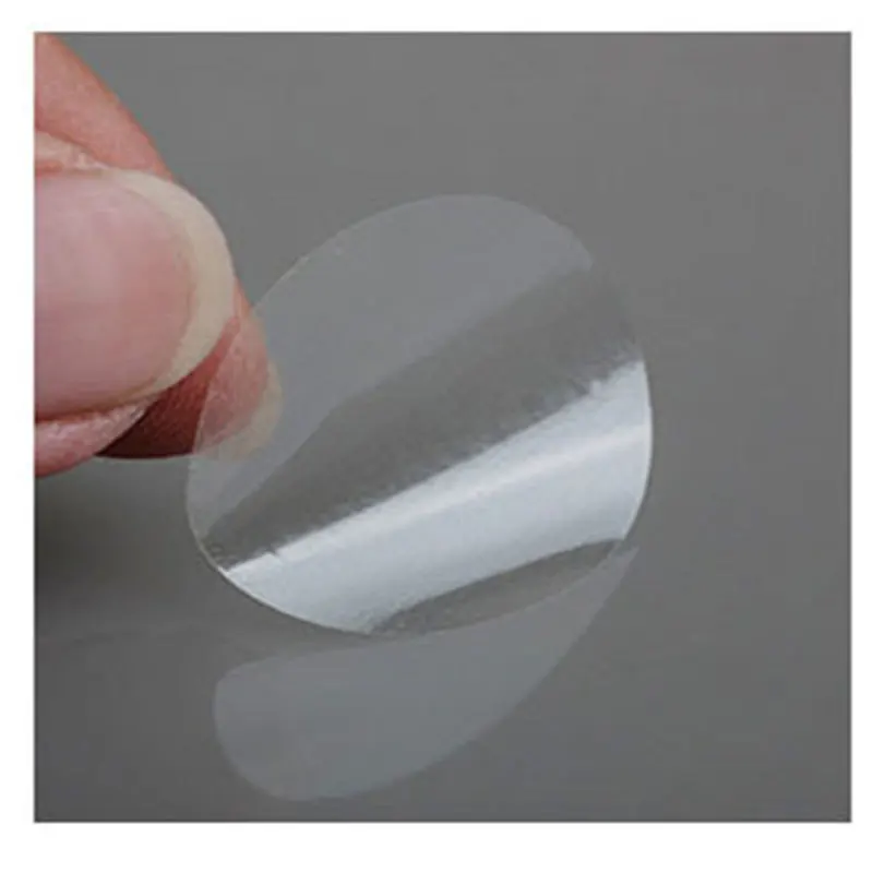 

Custom. in Stock Transparent Stickers Label Sealing Paste round Sticker Printing Stick Label Printable