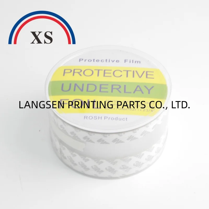 00.472.0006 Protective Underlay Foil 70mmX25meter per roll SM74 SM102 Heidelber Printing Parts