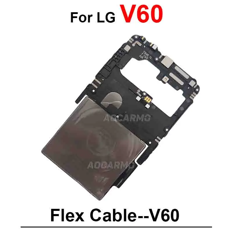 For LG V60 Motherboard Cover With Antenna Wireless Charging Coil NFC Module Repair Part