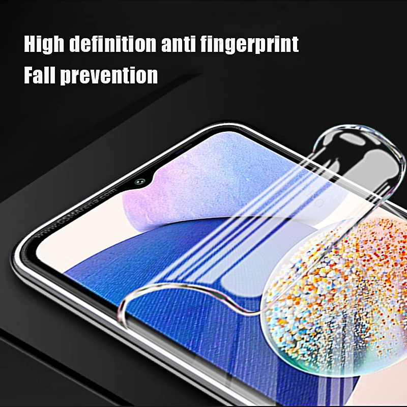 4-1pcs HD Hydrogel Film for Samsung Galaxy A 24 54 34 14 04s 03s 02s 73 53 33 23 13 4G 5G Screen Protector for smausng A14 4g 5g