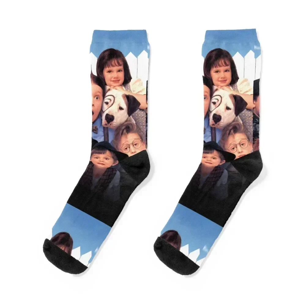 Little Rascals Film Poster - Family Comedy Movie from the 90s Socks Toe sports luxury Socks Girl Men's