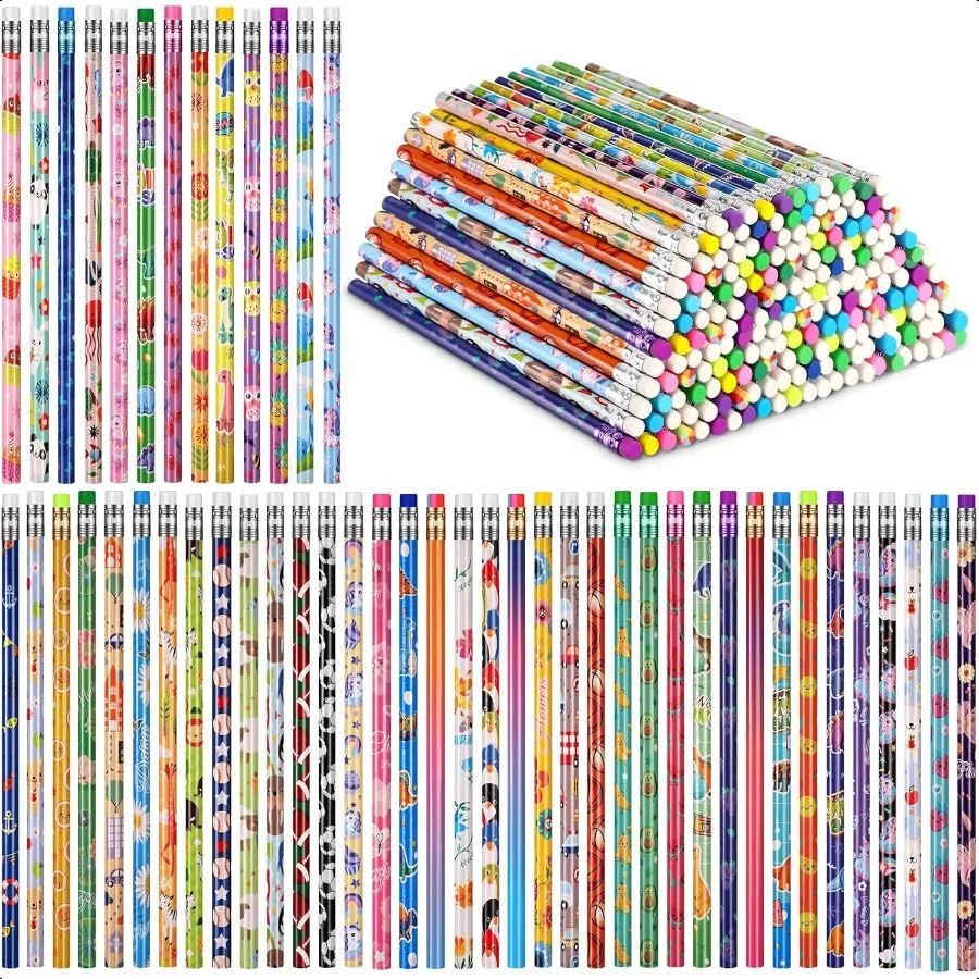 200-pezzi-assortiti-di-matite-in-legno-sfuso-50-stili-2-hb-colorati-novita-divertenti-dinosauri-animali-frutta-matite-sportive-con-gomme-posteriori